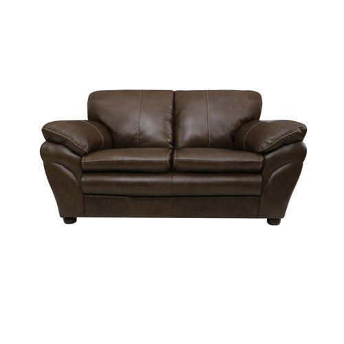 Brown Leather Loveseats You'll Love Wayfair